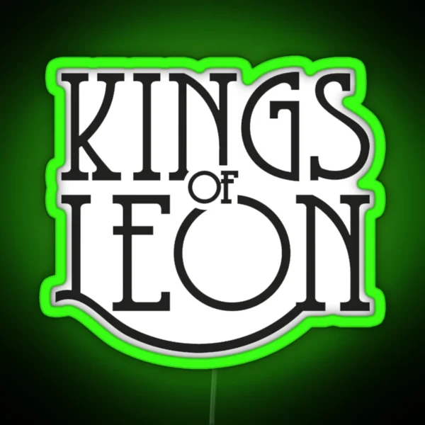 Kings Of Leon Logo RGB Neon Sign