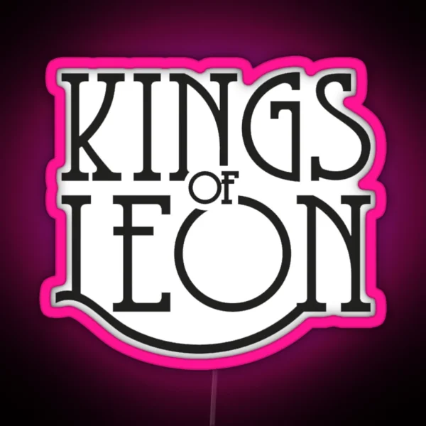 Kings Of Leon Logo RGB Neon Sign