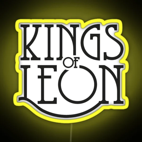 Kings Of Leon Logo RGB Neon Sign