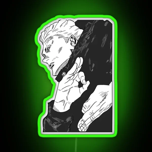 Kinji Hakari RGB Neon Sign