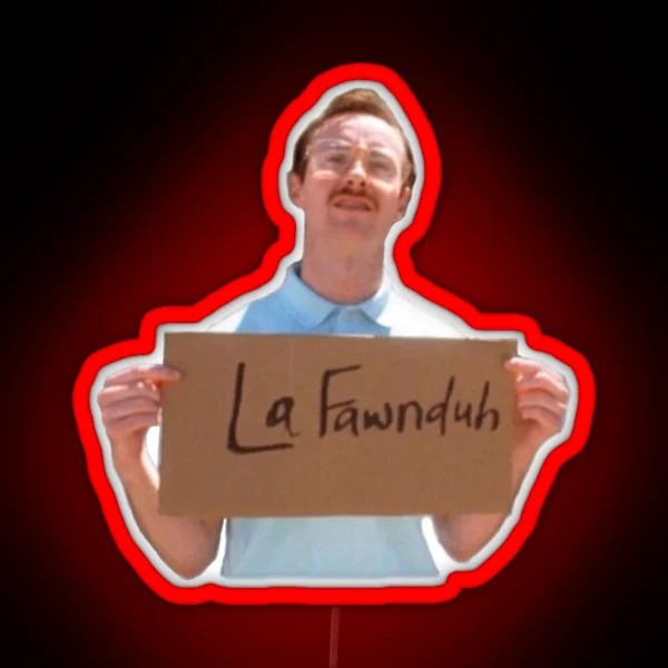 Kip From Napoleon Dynamite RGB Neon Sign