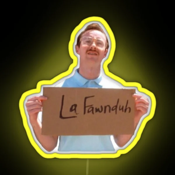 Kip From Napoleon Dynamite RGB Neon Sign