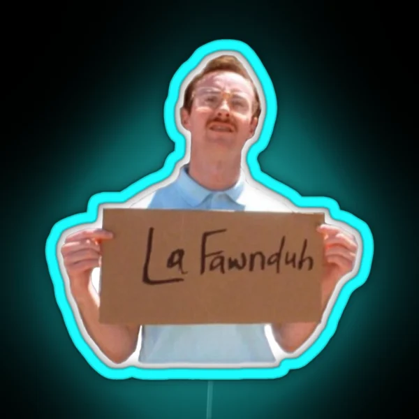 Kip From Napoleon Dynamite RGB Neon Sign
