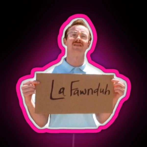 Kip From Napoleon Dynamite RGB Neon Sign