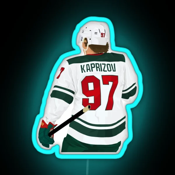 Kirill Kaprizov 97 RGB Neon Sign