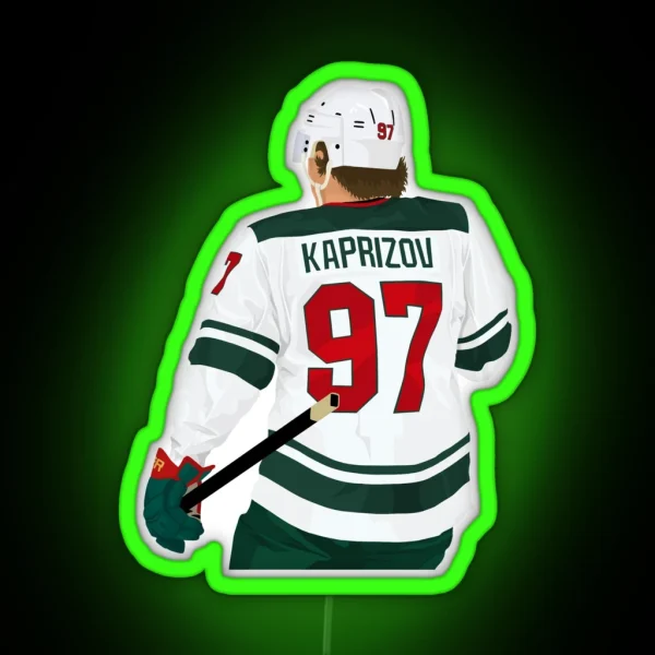 Kirill Kaprizov 97 RGB Neon Sign