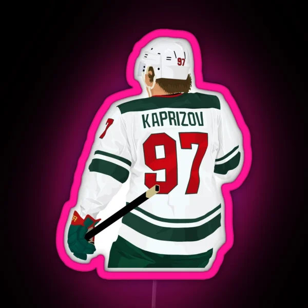 Kirill Kaprizov 97 RGB Neon Sign