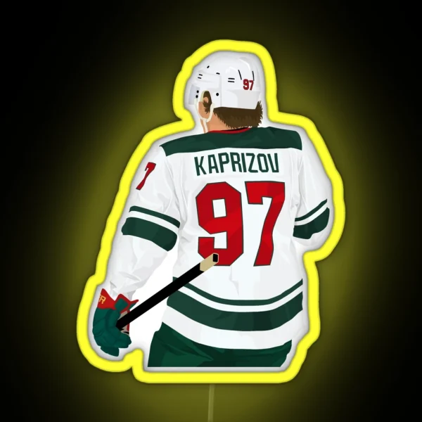 Kirill Kaprizov 97 RGB Neon Sign