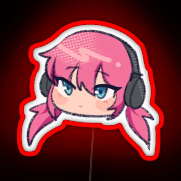 Kirino Ranmaru Headphones RGB Neon Sign