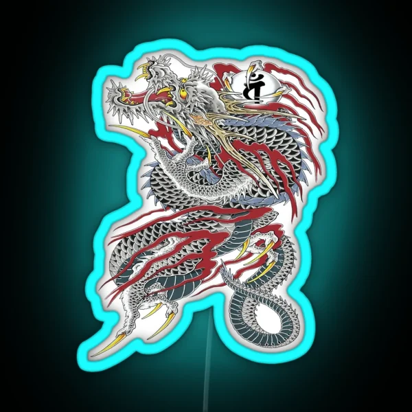 Kiryu Kazuma Dragon Of Dojima Yakuza RGB Neon Sign