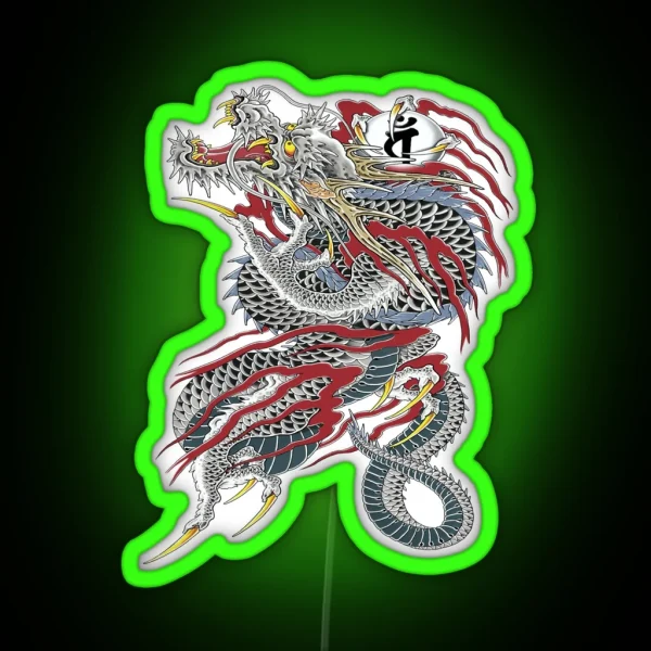 Kiryu Kazuma Dragon Of Dojima Yakuza RGB Neon Sign