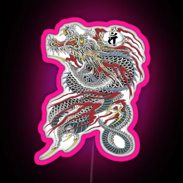 Kiryu Kazuma Dragon Of Dojima Yakuza RGB Neon Sign