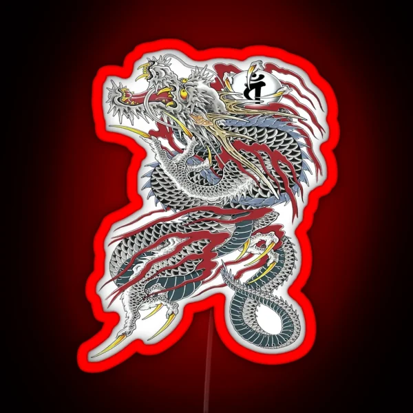 Kiryu Kazuma Dragon Of Dojima Yakuza RGB Neon Sign