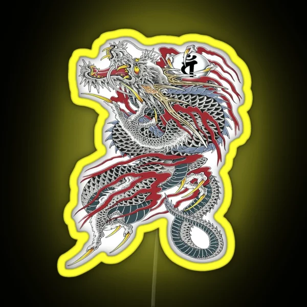 Kiryu Kazuma Dragon Of Dojima Yakuza RGB Neon Sign