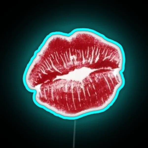 Kiss Mark Led RGB Neon Sign