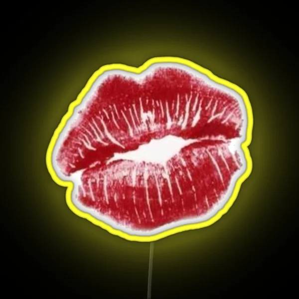 Kiss Mark Led RGB Neon Sign
