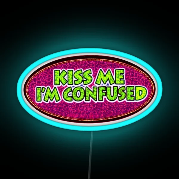Kiss Me RGB Neon Sign