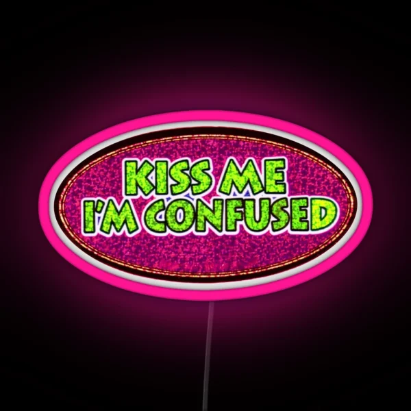 Kiss Me RGB Neon Sign