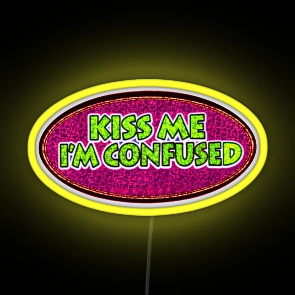 Kiss Me RGB Neon Sign