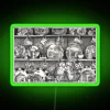 RGB Neon Kitchen Dresser Decor Sign Illuminates Home Dining Areas Brightly