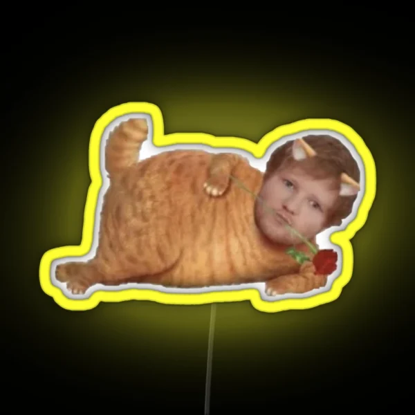 Kitty Ed RGB Neon Sign