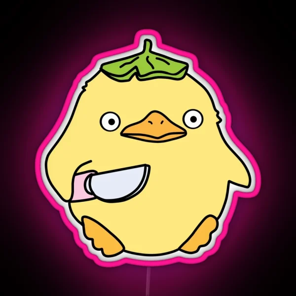 Knife Duck Studio Ghibli RGB Neon Sign
