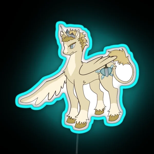 Knives My Little Pony RGB Neon Sign