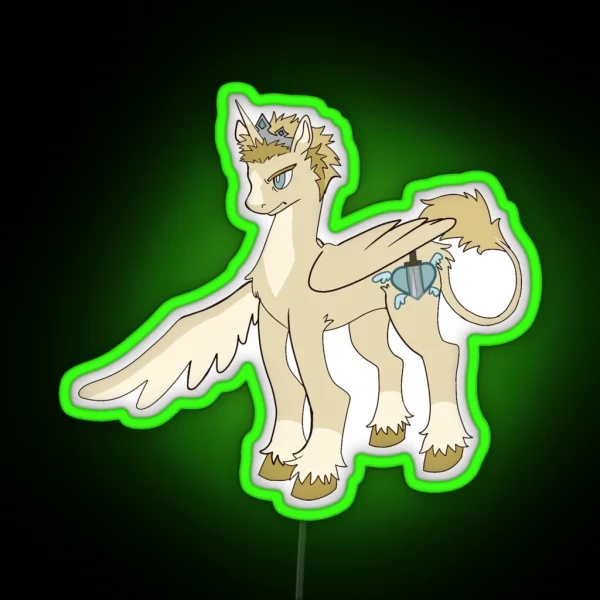 Knives My Little Pony RGB Neon Sign