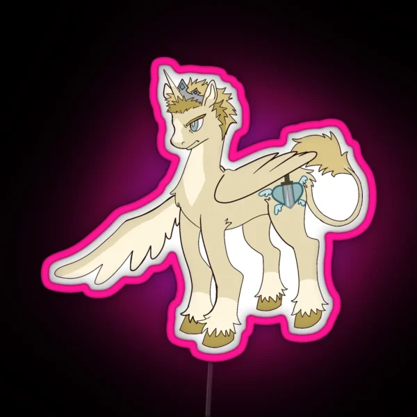 Knives My Little Pony RGB Neon Sign