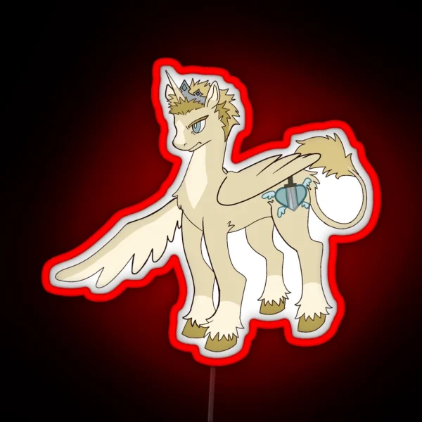 Knives My Little Pony RGB Neon Sign