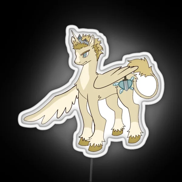 Knives My Little Pony RGB Neon Sign
