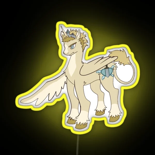 Knives My Little Pony RGB Neon Sign