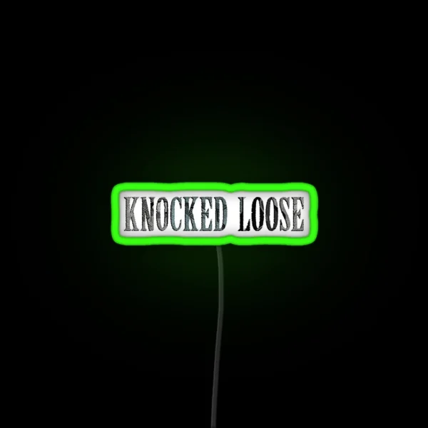 Knocked Loose RGB Neon Sign