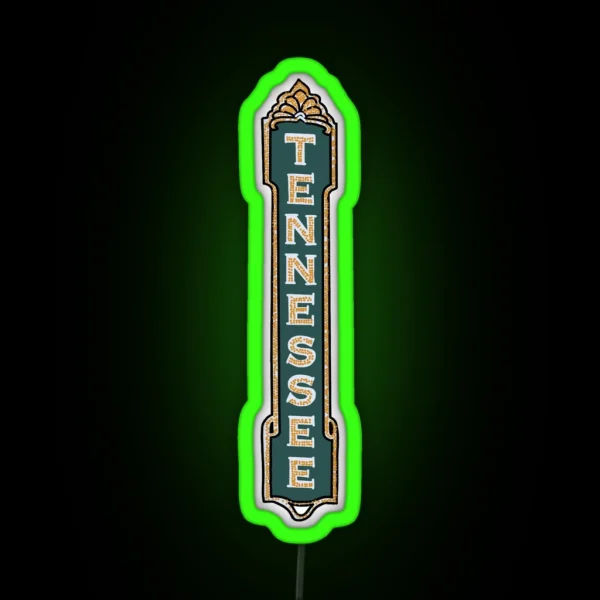 Knoxville Tn RGB Neon Sign