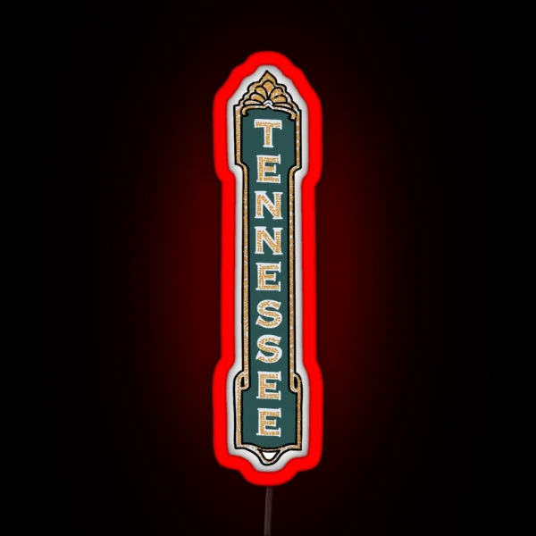 Knoxville Tn RGB Neon Sign