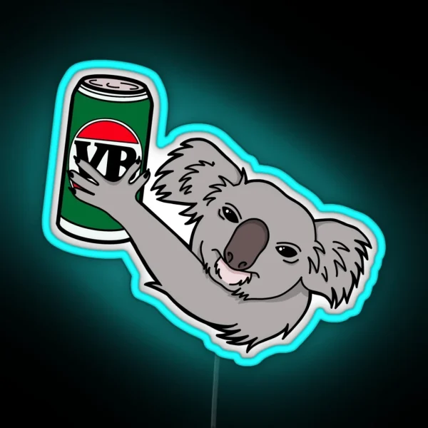 KOALA BITTER HAND GRENADE AUSSIE BEER RGB Neon Sign