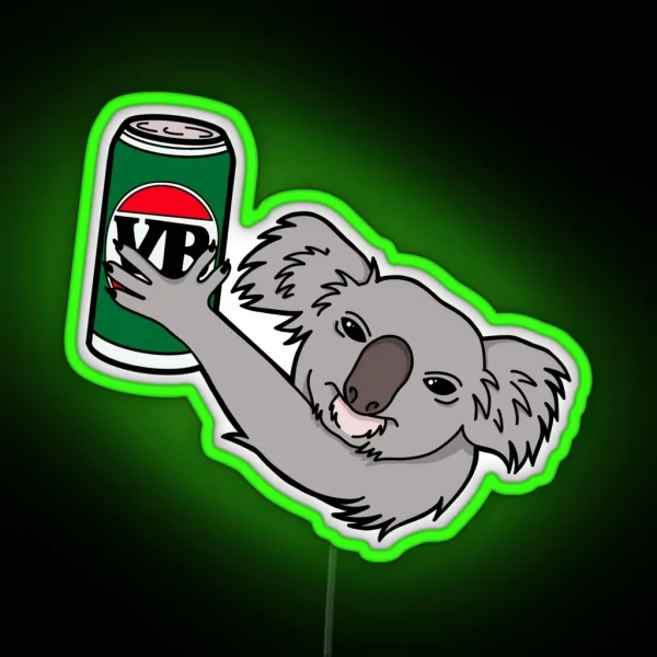 KOALA BITTER HAND GRENADE AUSSIE BEER RGB Neon Sign