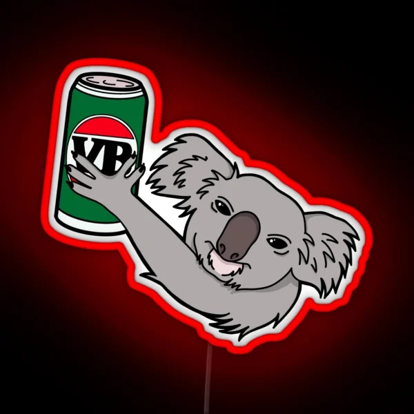 KOALA BITTER HAND GRENADE AUSSIE BEER RGB Neon Sign