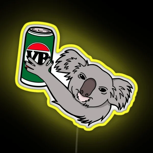 KOALA BITTER HAND GRENADE AUSSIE BEER RGB Neon Sign