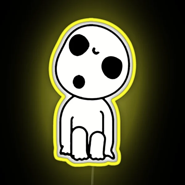 Kodama Spirit RGB Neon Sign