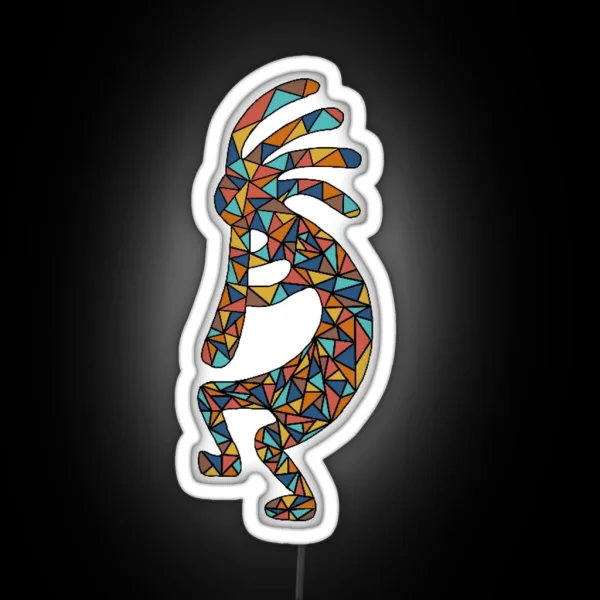 Kokopelli RGB Neon Sign