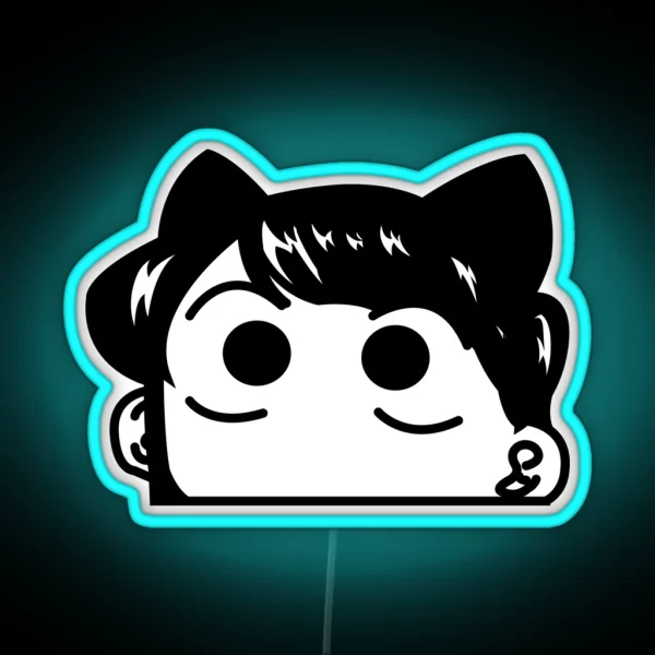 Komi Cat Ears RGB Neon Sign