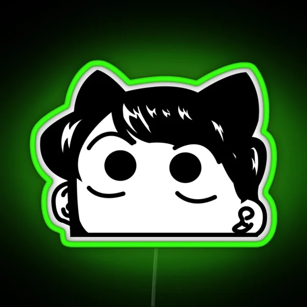 Komi Cat Ears RGB Neon Sign