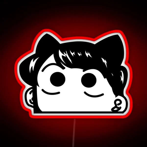 Komi Cat Ears RGB Neon Sign