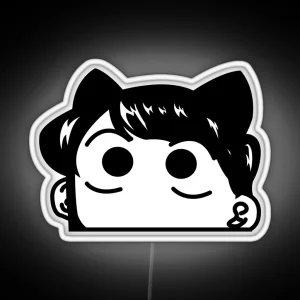 Komi Cat Ears RGB Neon Sign