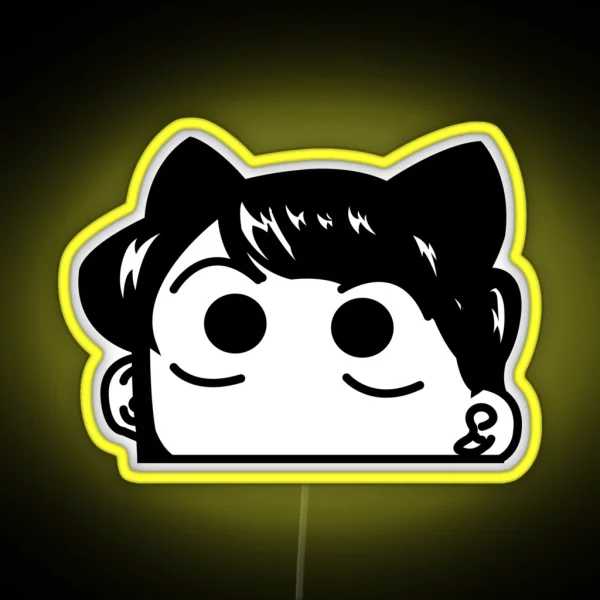Komi Cat Ears RGB Neon Sign
