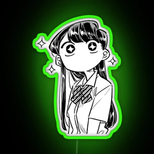 Komi San Wa Komyushou Desu RGB Neon Sign