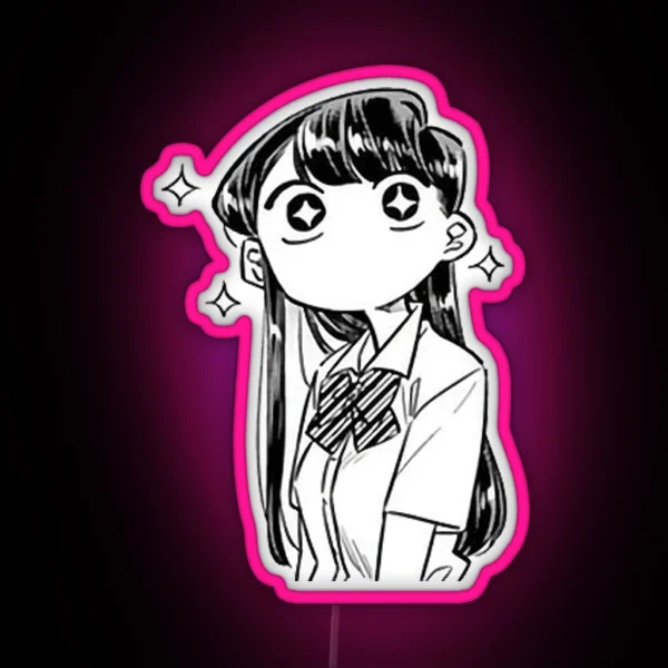 Komi San Wa Komyushou Desu RGB Neon Sign