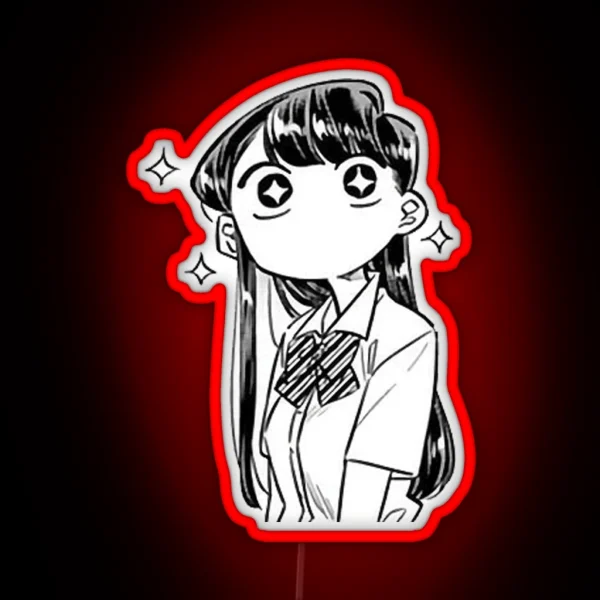 Komi San Wa Komyushou Desu RGB Neon Sign
