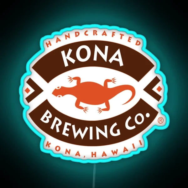 Kona Brewing RGB Neon Sign